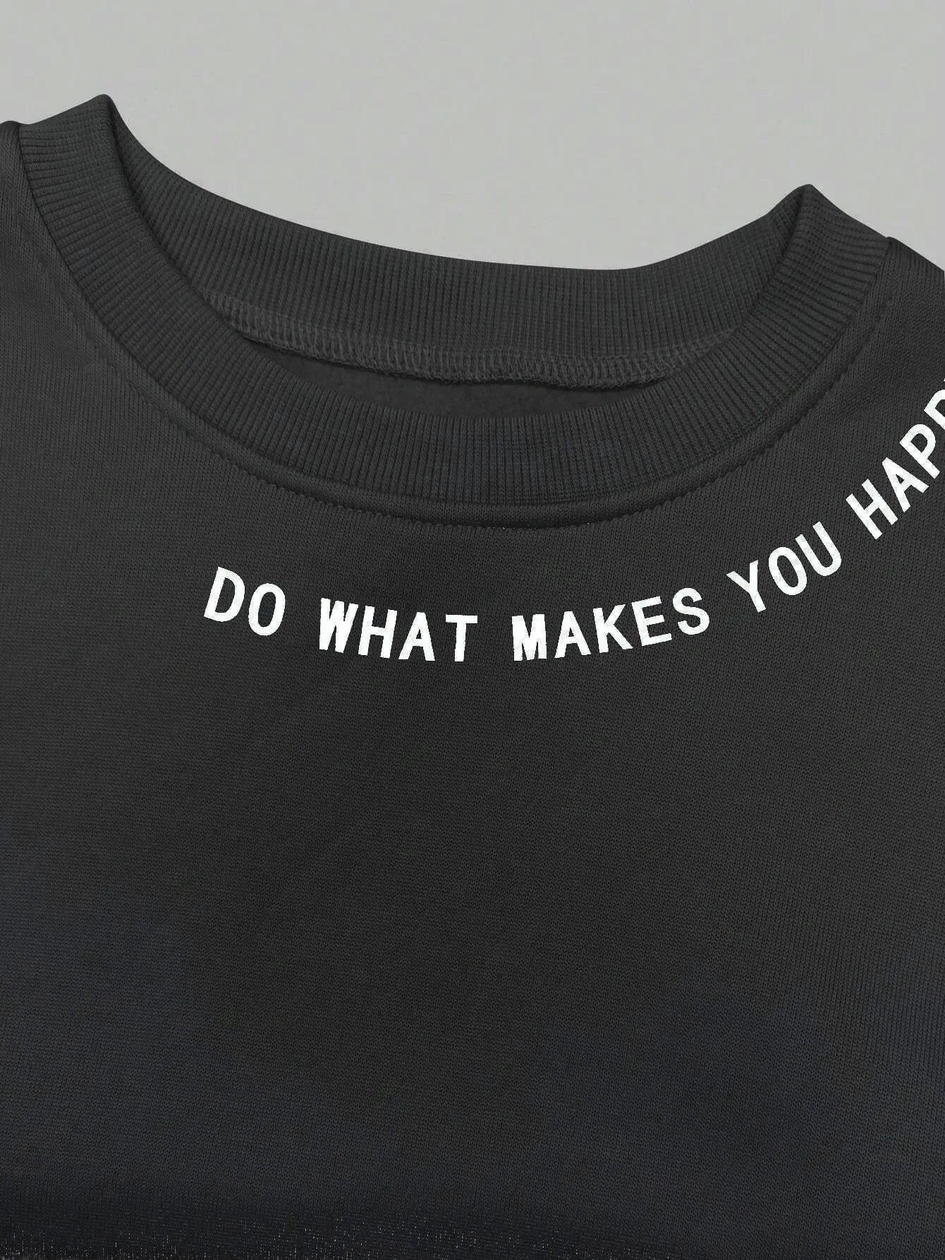 Do What Makes You Happy warm soft Crewneck