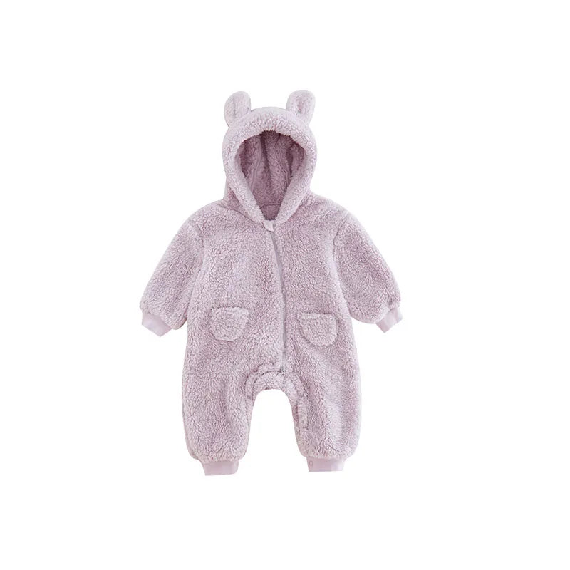 2025 Cozy Warm Fleece Jumpsuit Animal Rompers
