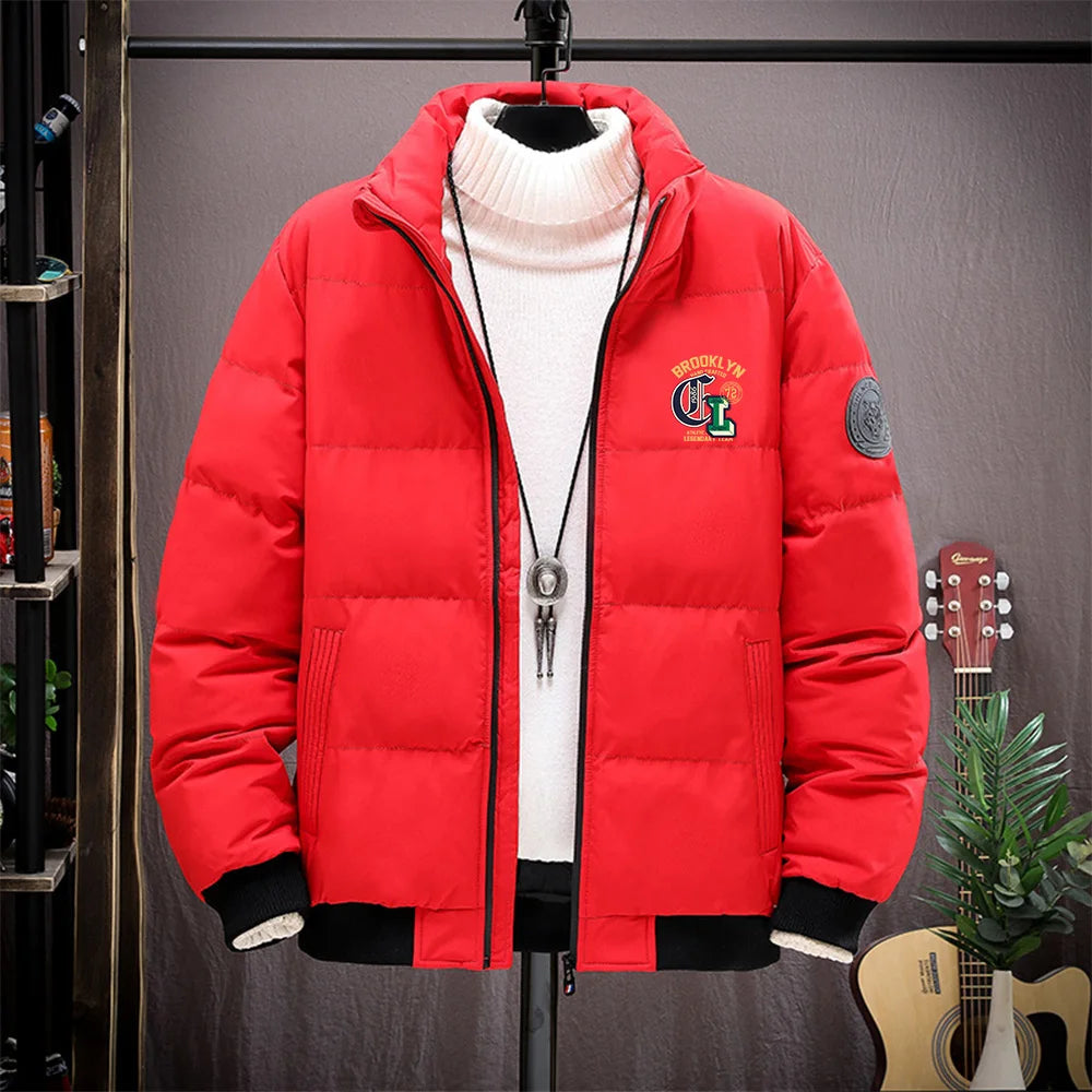 Men Warm Winter Bomber Coat